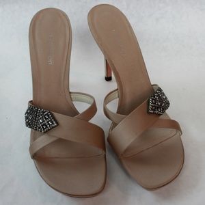 Calvin Klein Brushed Gold Pumps